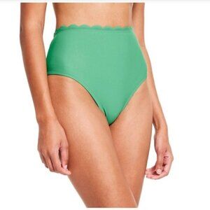 Rhode X Target Scallop Edge High Waist Medium Coverage Bikini Bottom XXL NWOT